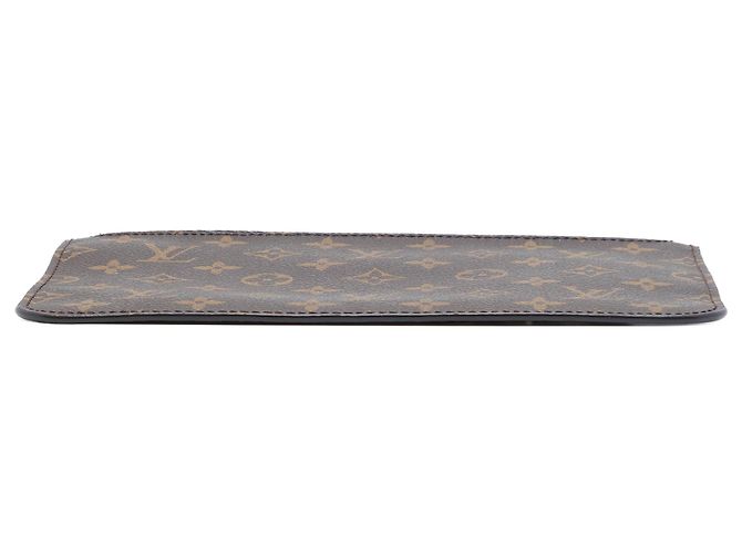 Bolsa Louis Vuitton Monogram Neverfull MM Castanha Marrom - vista 3