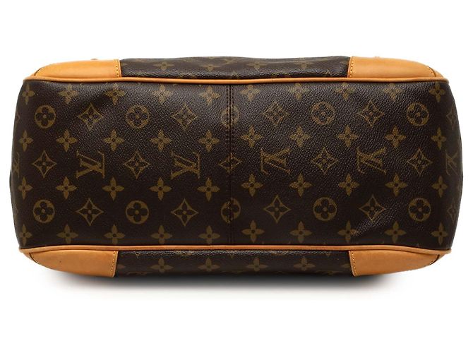 Sac Satchel Louis Vuitton Monogram Estrela MM Marron - vue 3
