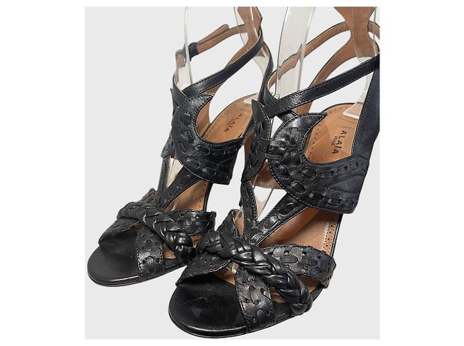 Alaïa Alaia Sandalen schwarz T.37,5 - Ansicht 5