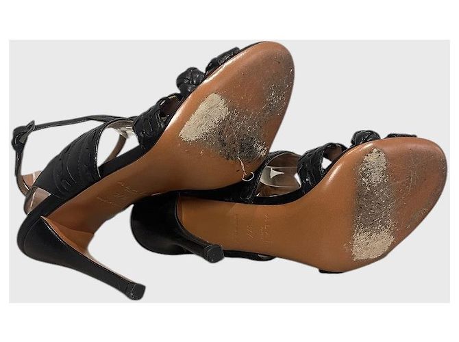 Alaïa Alaia Sandalen schwarz T.37,5 - Ansicht 7