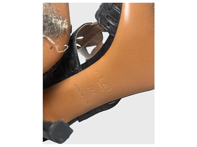 Alaïa Alaia Sandalen schwarz T.37,5 - Ansicht 8