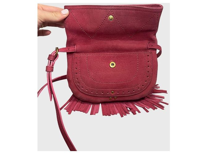Jerome Dreyfuss Bolsa Jérome Dreyfuss Jerry Vermelho - vista 7
