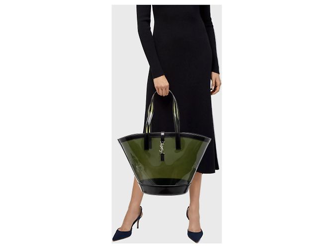Autre Marque Bolsa Saint Laurent Cabas 5 à 7 Preto - vista 3