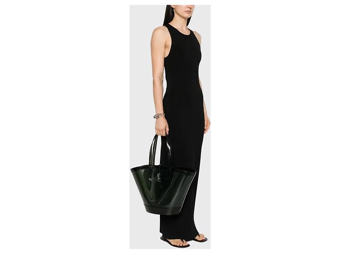 Autre Marque Bolsa Saint Laurent Cabas 5 à 7 Preto - vista 5