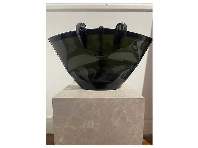 Autre Marque Bolsa Saint Laurent Cabas 5 à 7 Preto - vista 6