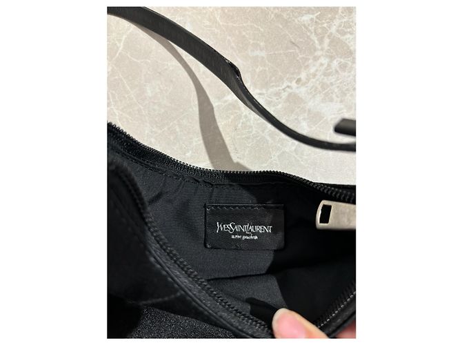 Borsa Yves Saint Laurent nera Nero - vista 10