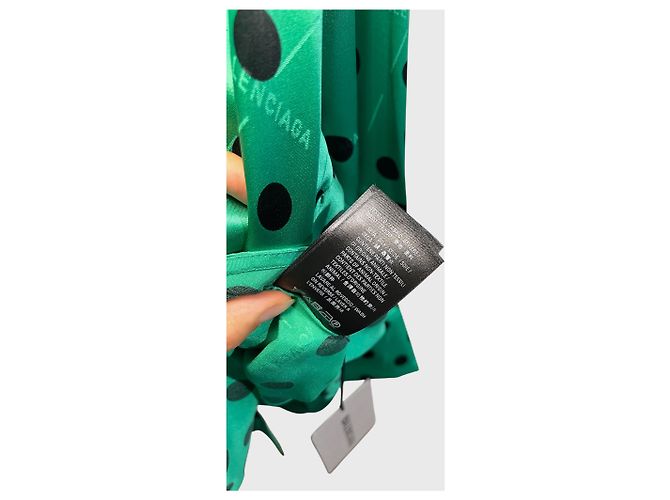 Balenciaga Hemd grün T.32 - Ansicht 7