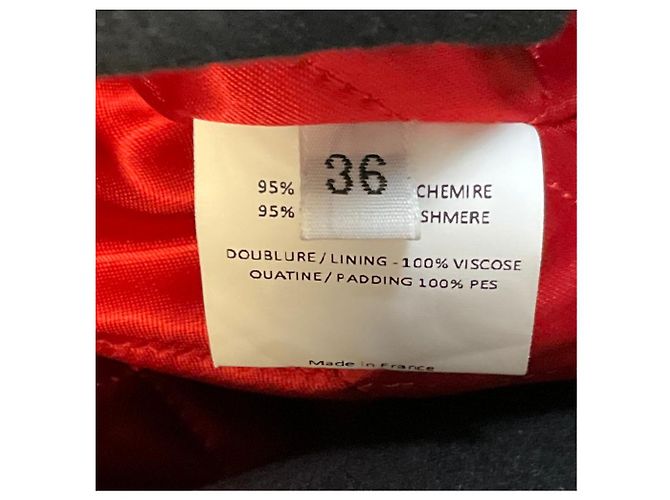 Autre Marque Prune Goldschmidt Black Bonnie Oversize Perfecto Coat Schwarz - Ansicht 5