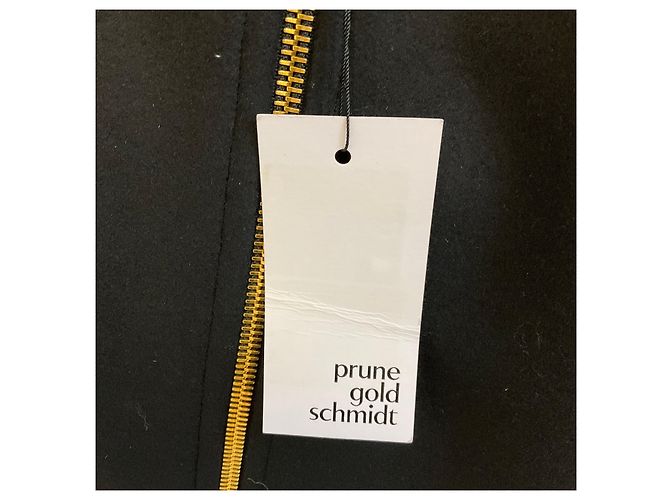 Autre Marque Prune Goldschmidt Black Bonnie Oversize Perfecto Coat Schwarz - Ansicht 6