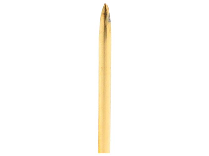 Chanel CC vergoldete Brosche in Rautenform Golden - Ansicht 13