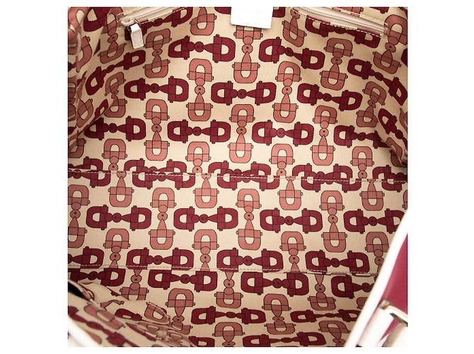 Bolso Tote Gucci Canvas Web rosa - vista 4