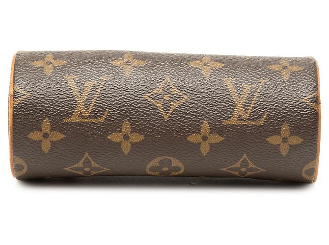 Louis Vuitton Monogram Papillon Pochette Handtasche Braun - Ansicht 3