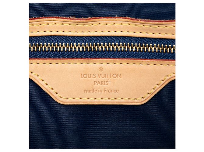 Bolsa Satchel Louis Vuitton Monogram Vernis Brea MM Azul - vista 5