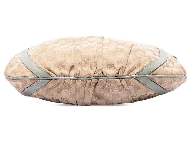 Borsa a tracolla Gucci GG Canvas Abbey D Ring Beige - vista 3