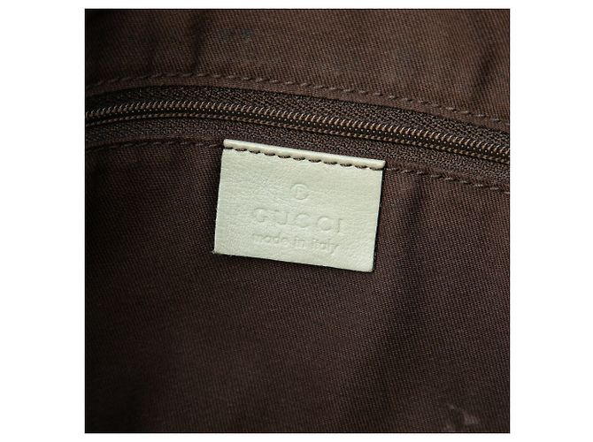 Borsa a tracolla Gucci GG Canvas Abbey D Ring Beige - vista 5