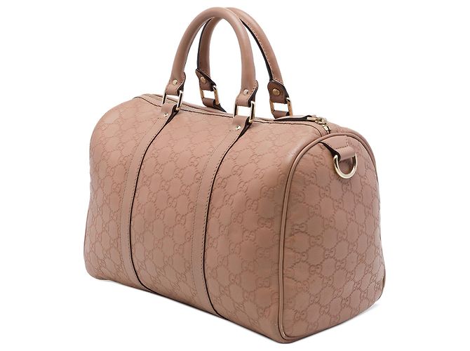 Bolso Boston Gucci Medium Guccissima Joy Marrón Castaño - vista 2