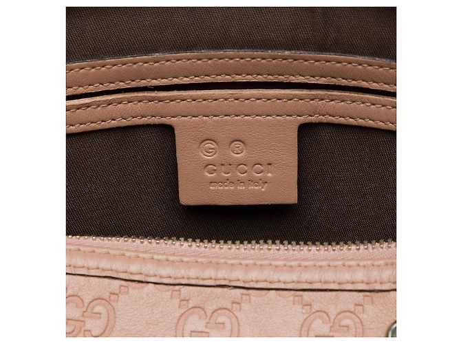 Bolso Boston Gucci Medium Guccissima Joy Marrón Castaño - vista 5