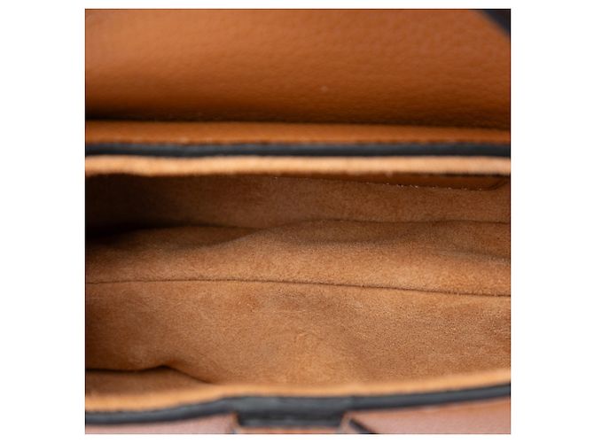 Bolso Dior Saddle Micro de piel de cabra marrón Castaño - vista 4