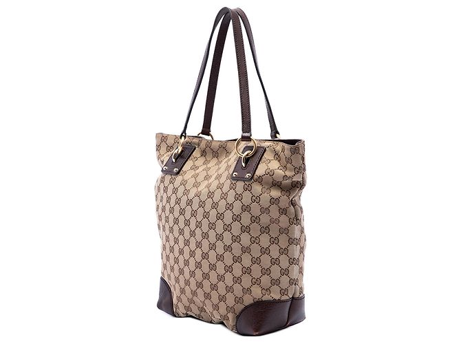 Gucci GG Canvas GG Charm Tote Beige - Ansicht 2