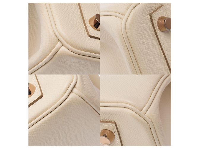 Hermès Bolso HERMES Birkin 30 en Cuero Blanco - 103995 - vista 12