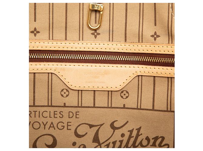 Bolso Tote Louis Vuitton Monogram Neverfull GM Marrón Castaño - vista 5
