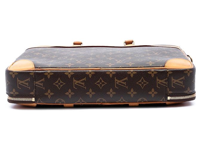 Louis Vuitton Monogram Cupertino Aktentasche Braun - Ansicht 3