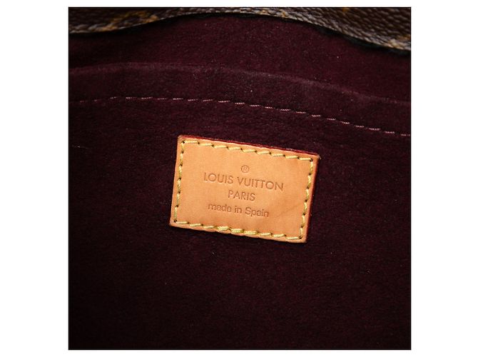 Sac à main Louis Vuitton Monogram Montaigne MM Marron - vue 5