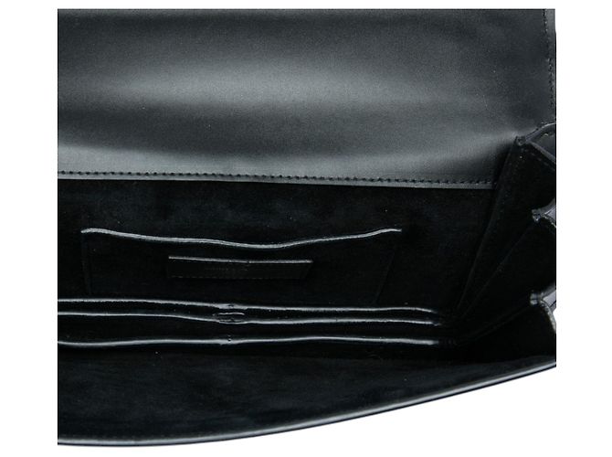 Autre Marque Borsa a tracolla Dylan Small in pelle di vitello monogramma nera Saint Laurent Nero - vista 4