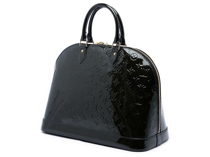 Bolsa Louis Vuitton Monogram Vernis Alma GM Azul - vista 2