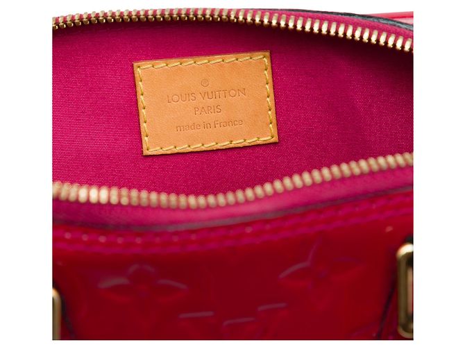 Louis Vuitton Monogram Vernis Alma BB Satchel Rosa Pink - Ansicht 5