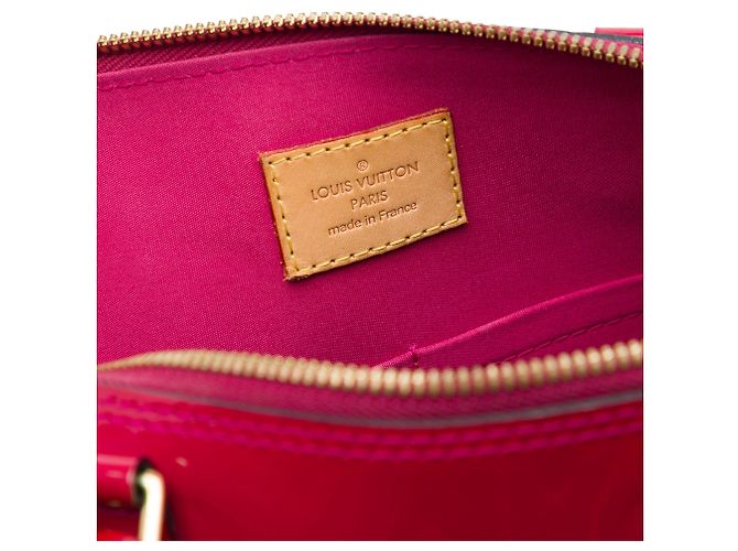 Sac à main Louis Vuitton Monogram Vernis Alma PM Rose - vue 5