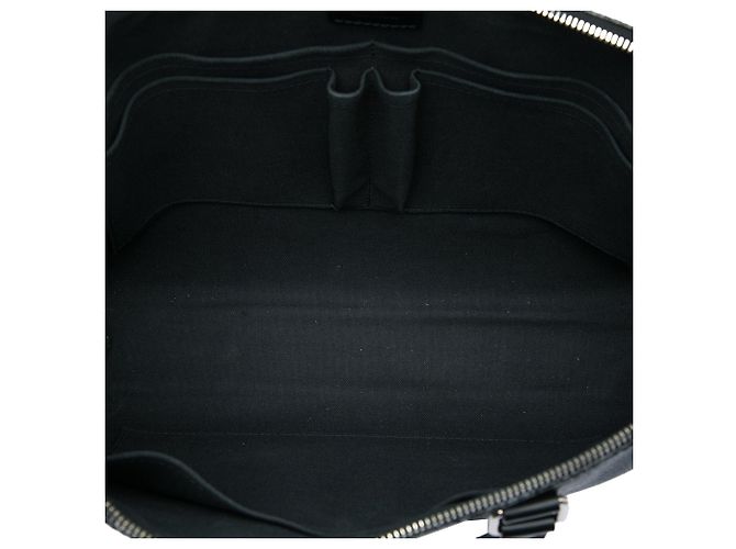 Borsa Business Louis Vuitton Damier Graphite Porte Documents Jour Nera Nero - vista 4