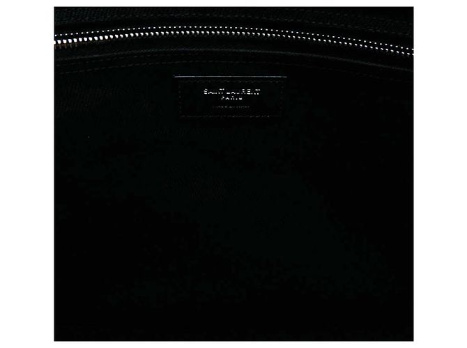 Autre Marque Black Saint Laurent Large Canvas Rive Gauche Tote - view 5