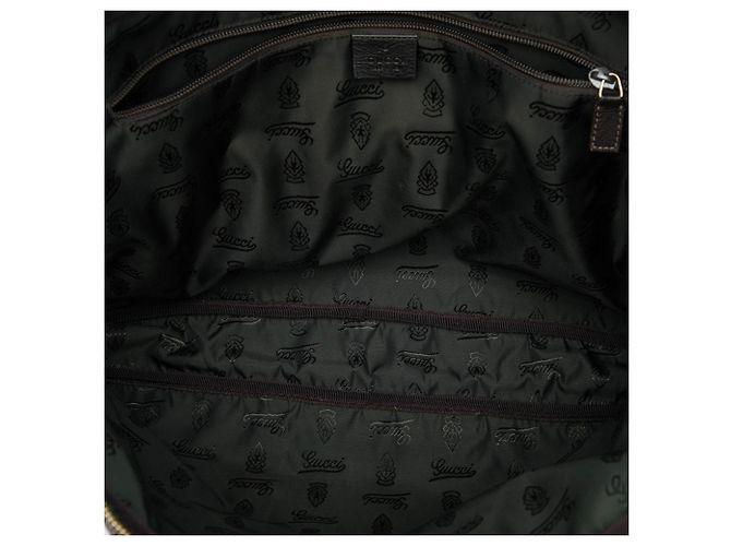 Sac business Gucci Guccissima marron - vue 4