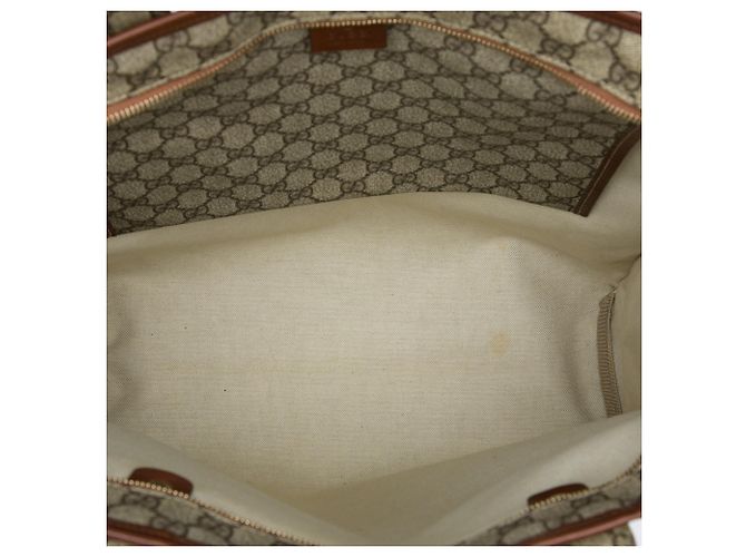 Tote Gucci GG Supreme Web beige - vista 4