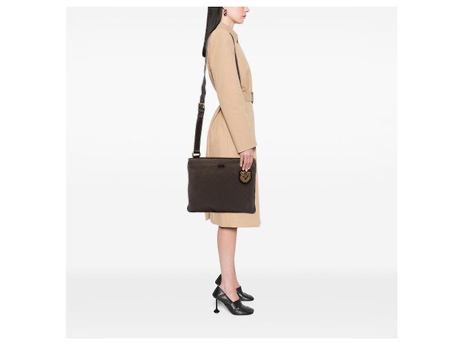 Gucci GG Canvas Crossbody braun - Ansicht 6