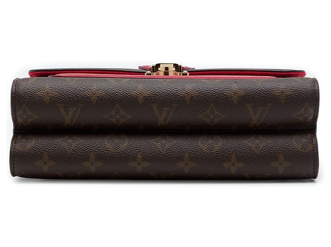 Bolso de hombro Louis Vuitton Monogram Victoire Marrón Castaño - vista 3