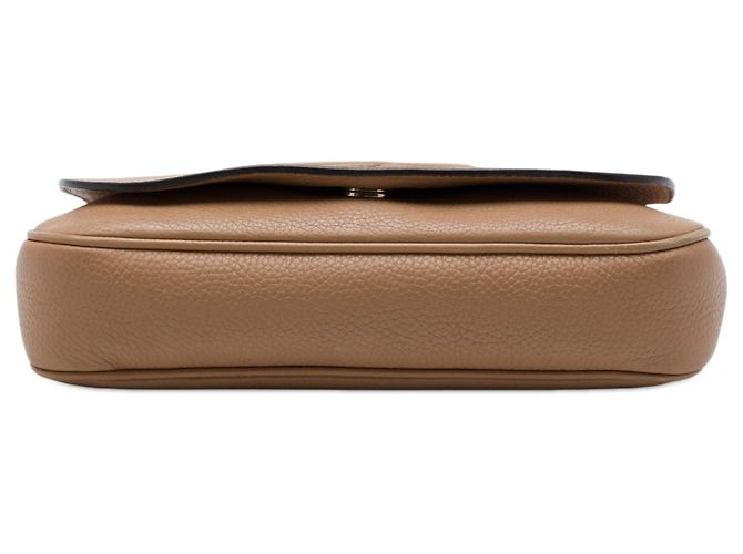 Borsa a tracolla Soho Chain Gucci Medium in pelle di vitello marrone - vista 3