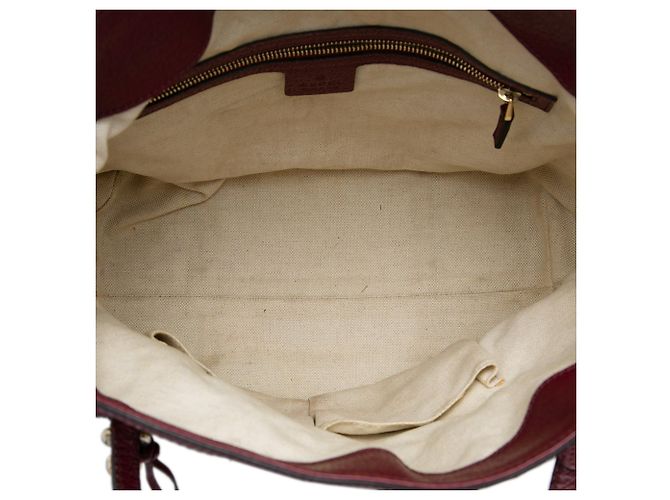 Bolso Tote Bree Fold Over Medium GG Canvas Gucci Beige - vista 4