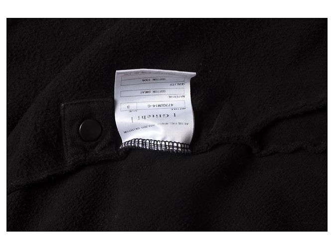 Autre Marque Julius, Black Glitch Cardigan Schwarz - Ansicht 5