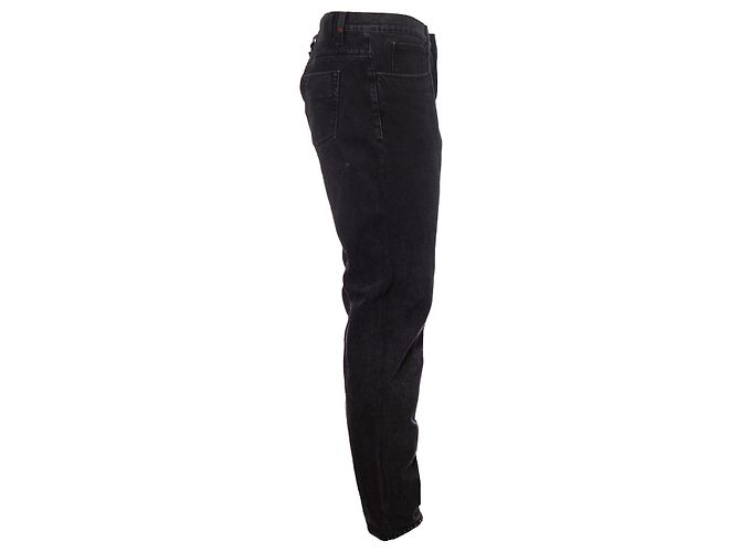 Gucci vaqueros de algodón negro - vista 2