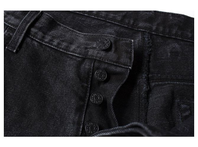 Gucci vaqueros de algodón negro - vista 5