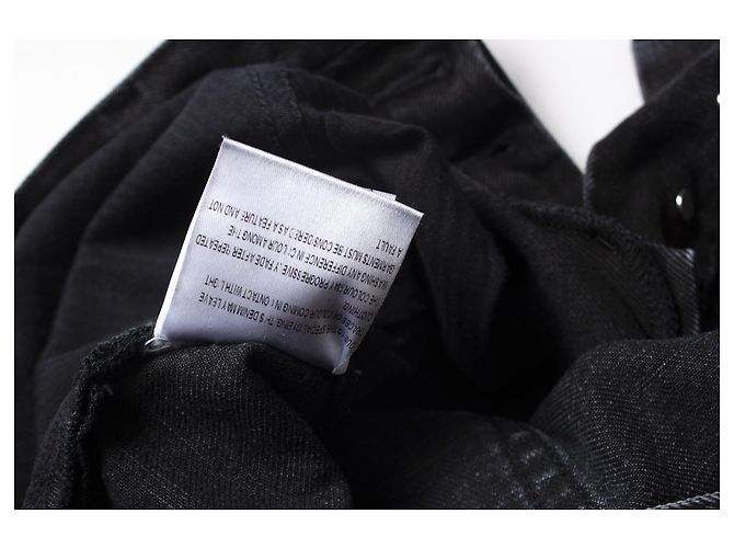 Gucci vaqueros de algodón negro - vista 7