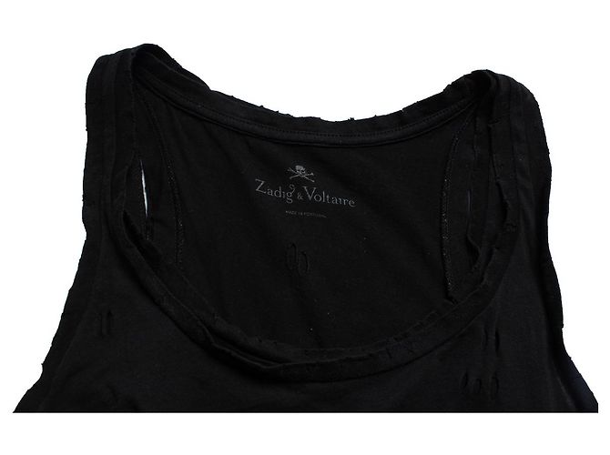 Zadig & Voltaire, Lagen-Tanktop Schwarz - Ansicht 5