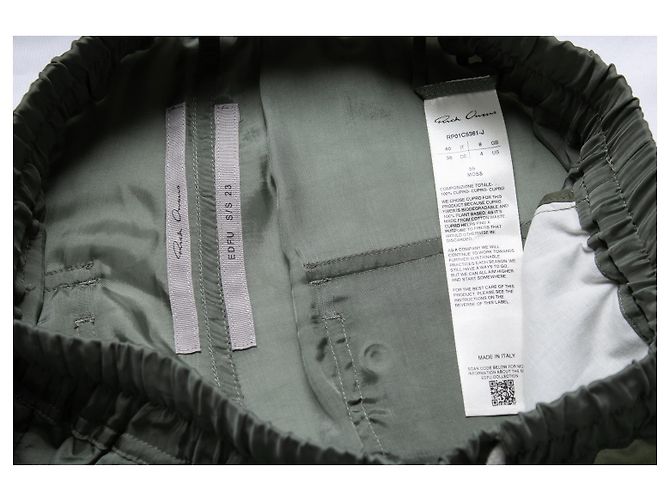 Rick Owens, Edfu SS23 belas Loungehose in moss Grün - Ansicht 5