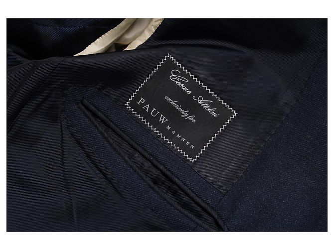 Autre Marque Cesare Attolini para Pauw, blazer de lã e cashmere Azul - vista 7