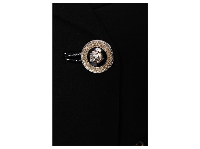 Gianni Versace Couture, Conjunto de 3 piezas Runway Castaño Negro - vista 6