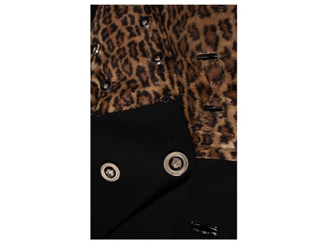 Gianni Versace Couture, Conjunto de 3 piezas Runway Castaño Negro - vista 8