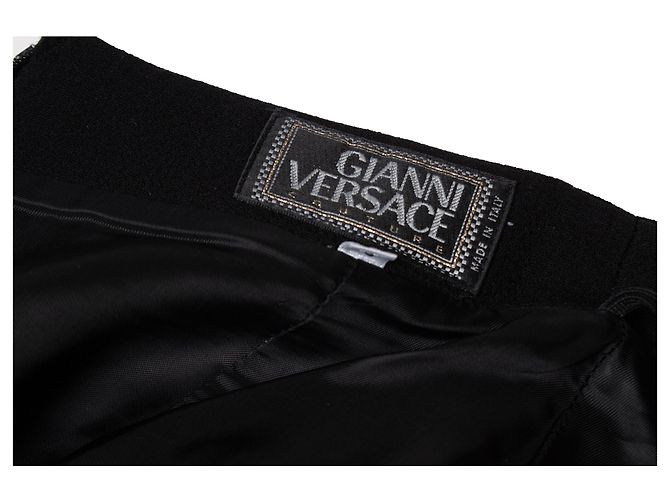 Gianni Versace Couture, Conjunto de 3 piezas Runway Castaño Negro - vista 9