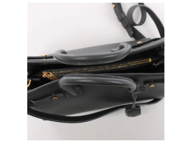 Autre Marque Saint Laurent Paris Sac de Jour Small Leather 2Way Handbag in Gray 717448 Grigio - vista 6